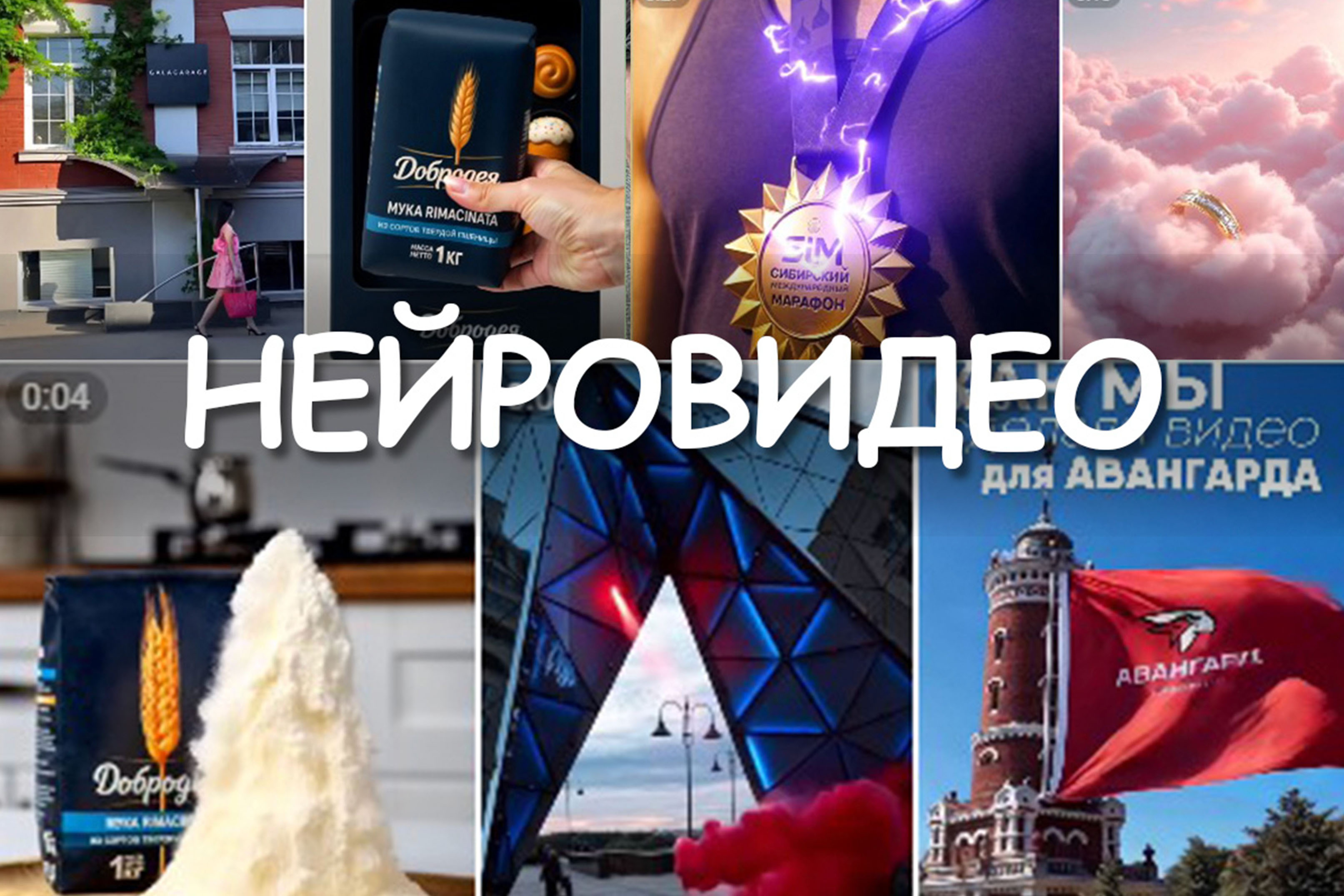 Коммерческие видеоролики с ИИ